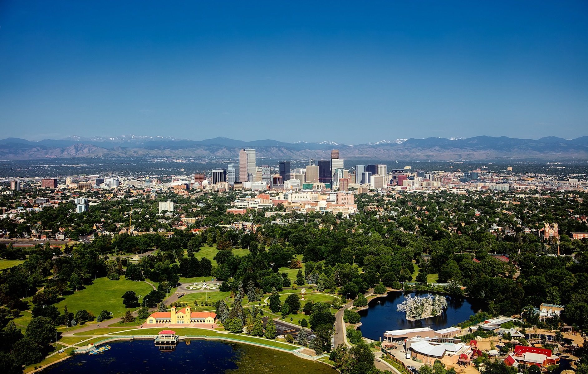 Denver areal photo | City Neighborhood Guide | Vita Apartment Finder